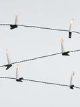 John Lewis 30 LED Candle Lights, Lit Length 7.3m