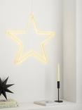 John Lewis Neon Star Light, White