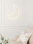 John Lewis Neon Moon Light, White