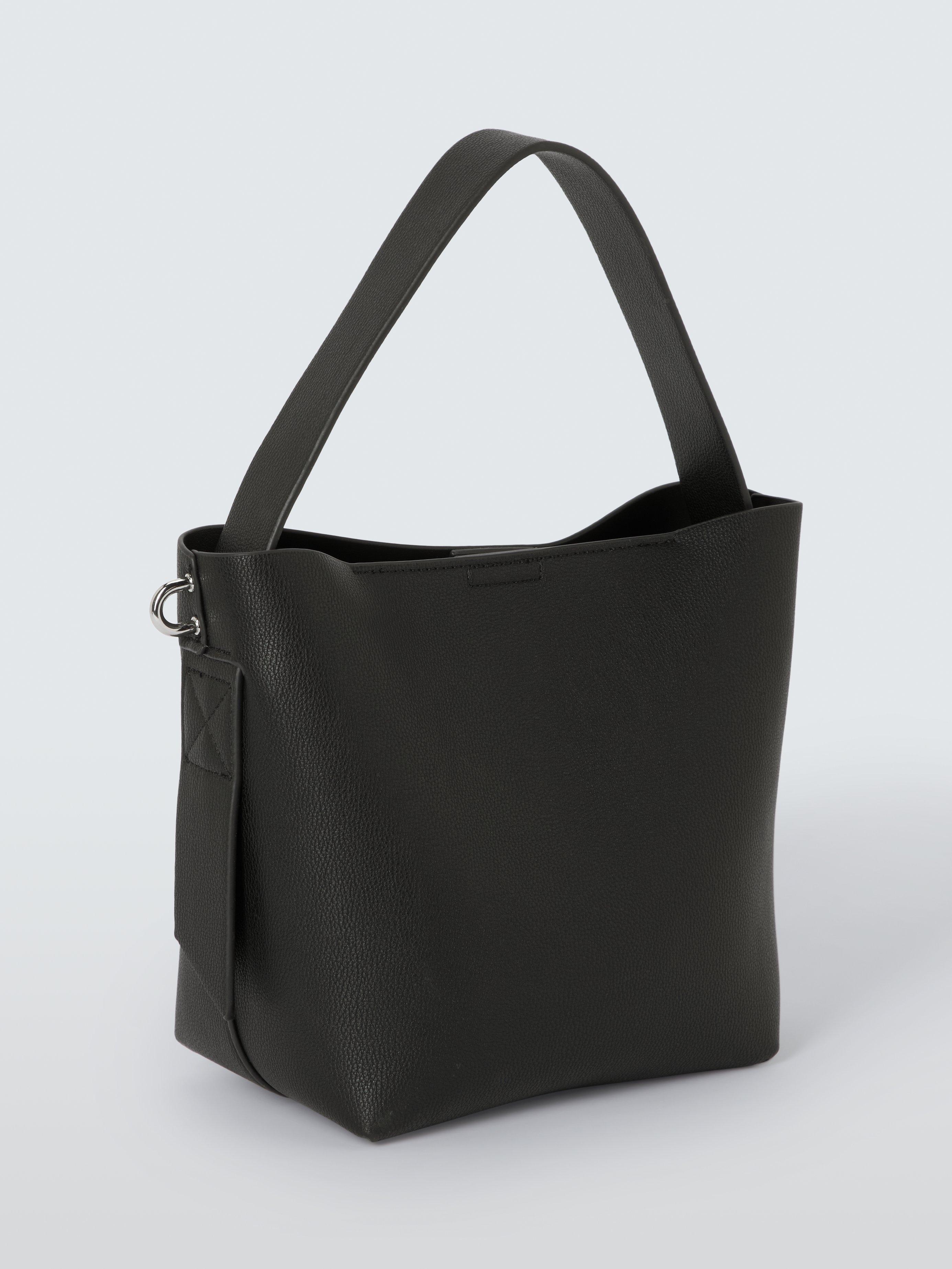 Product image 3 of 6, which shows John Lewis ANYDAY Cross Body Grab Bag, Black