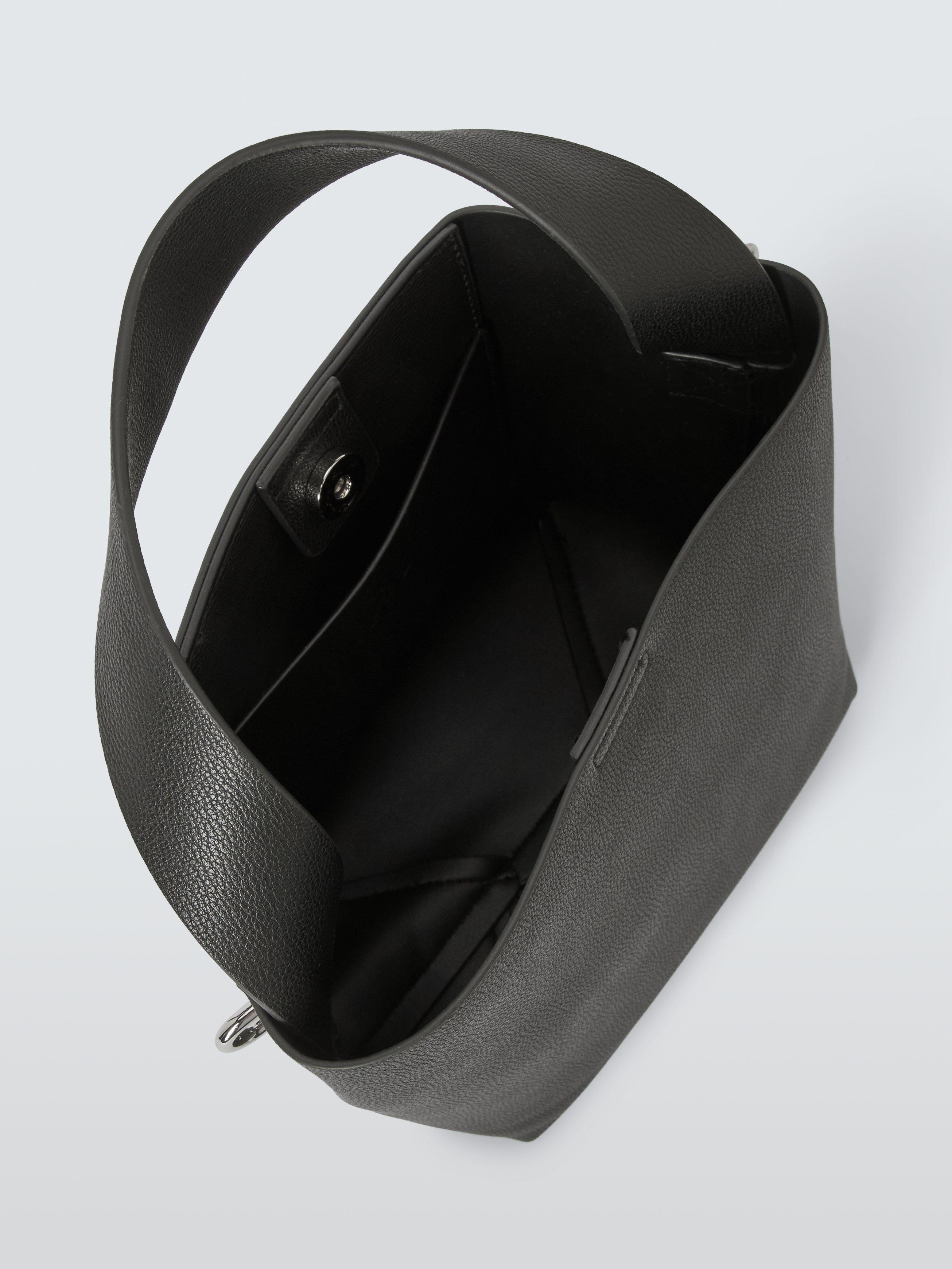 Product image 4 of 6, which shows John Lewis ANYDAY Cross Body Grab Bag, Black