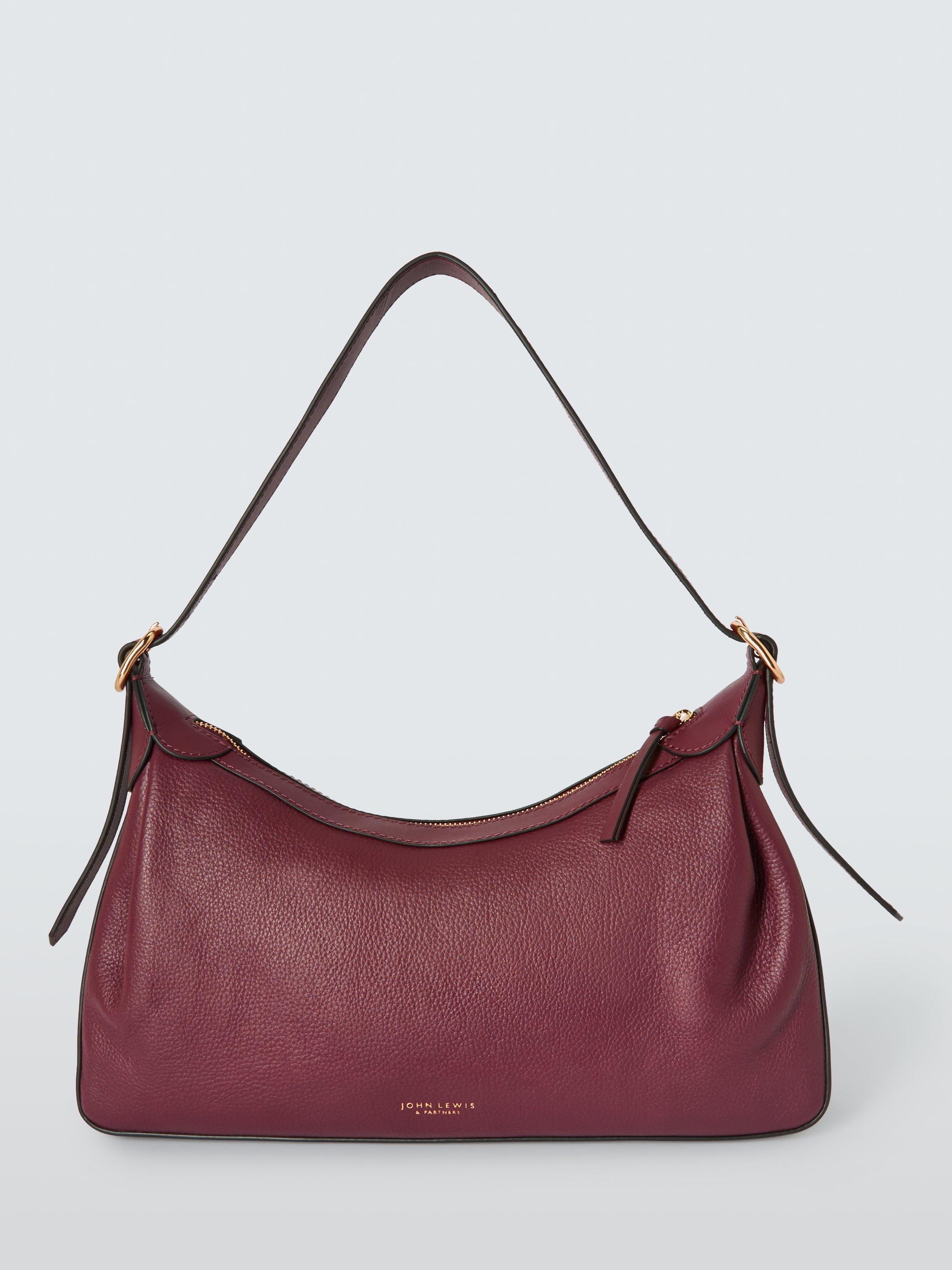 Coach cheapest Burgundy Leather Hobo Purse