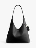 Coach Brooklyn 28 Leather Shoulder Bag, Black