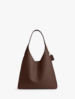 Coach Brooklyn 39 Leather Shoulder Bag, Maple