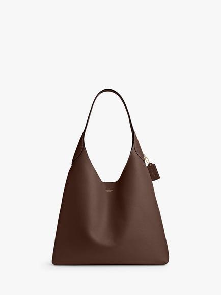 Coach Brooklyn 39 Leather Shoulder Bag, Maple