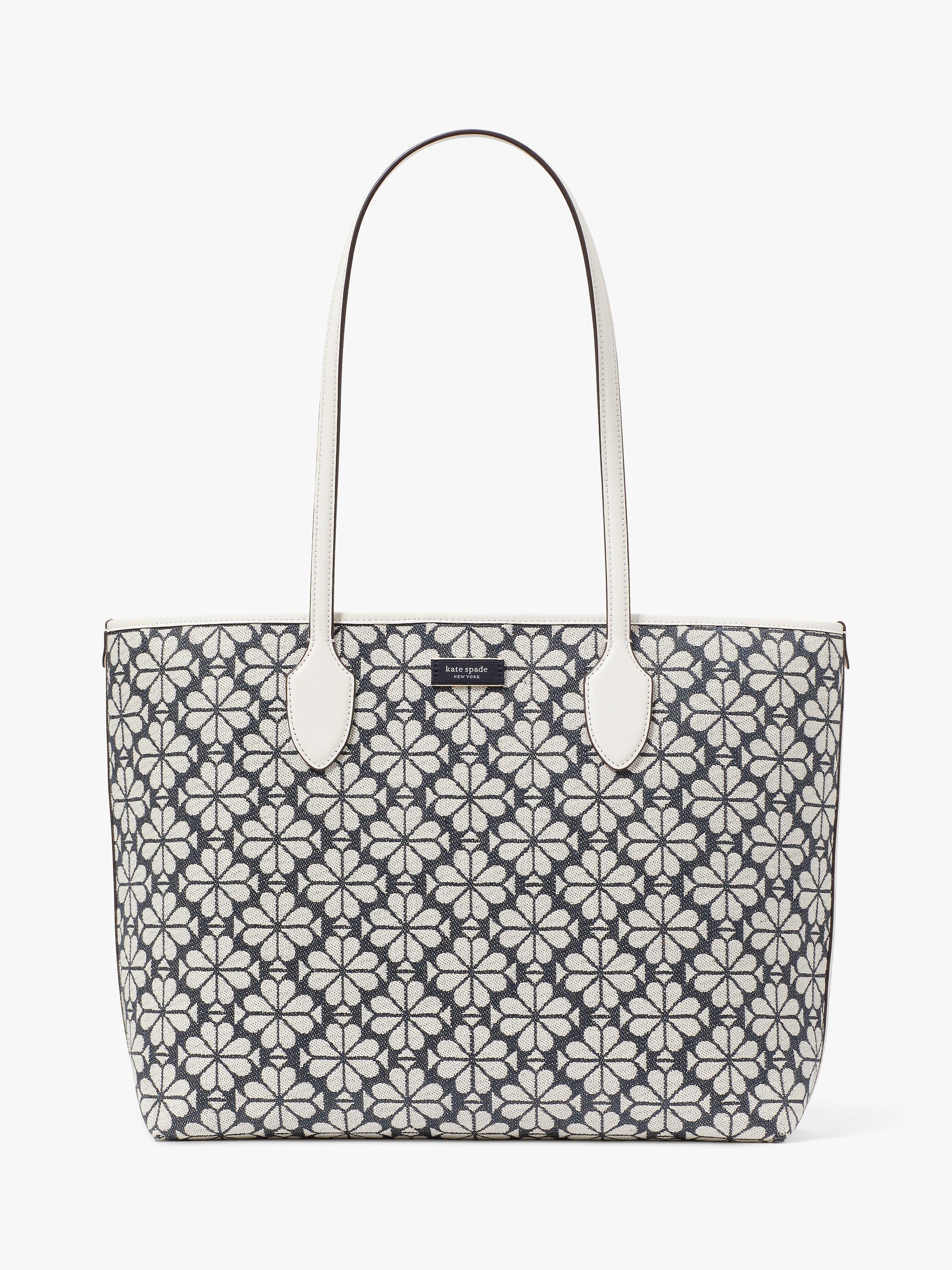 Kate spade grey tote bag sale