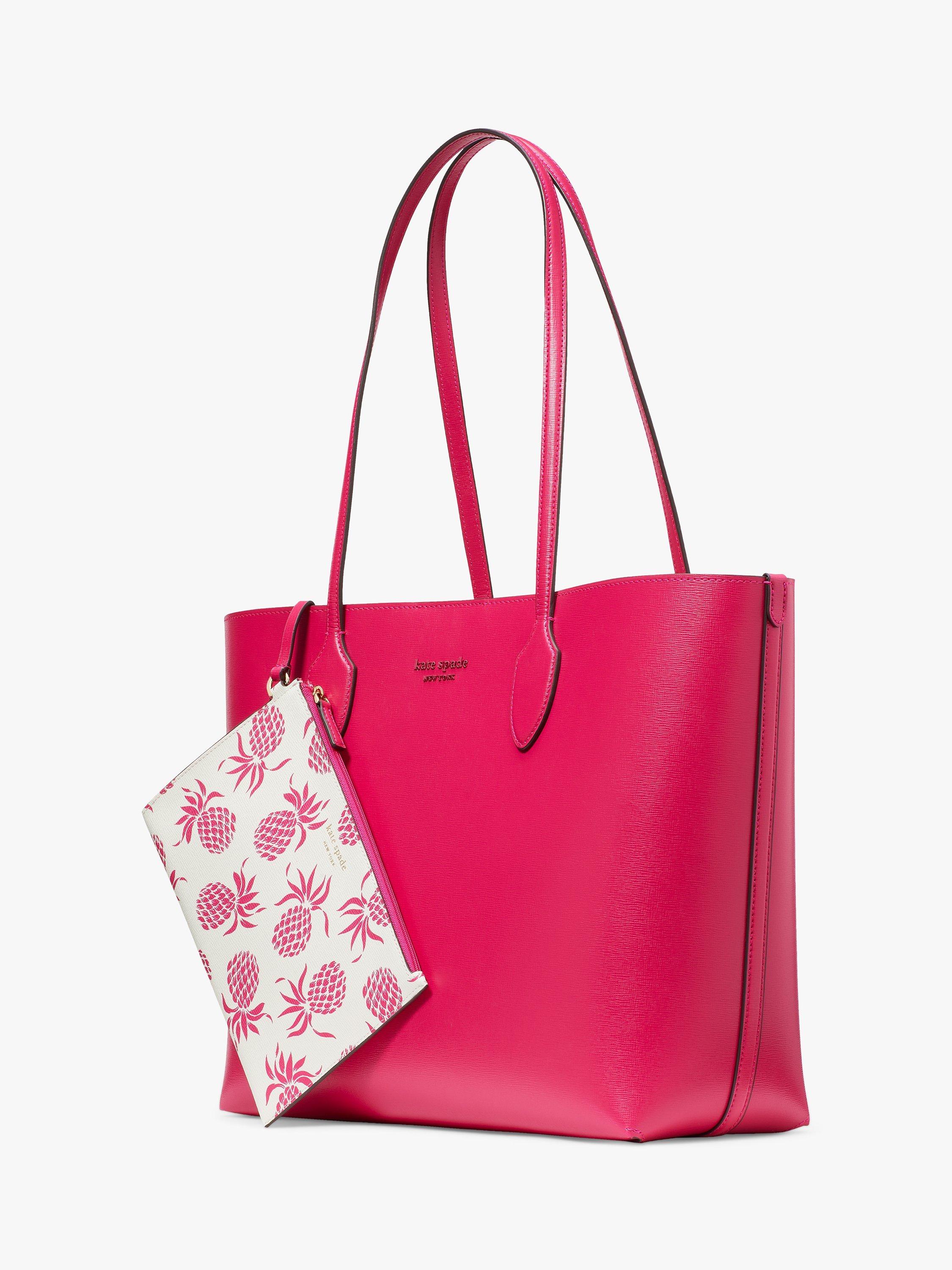 kate spade new york Bleeker Leather Tote Bag, Pink