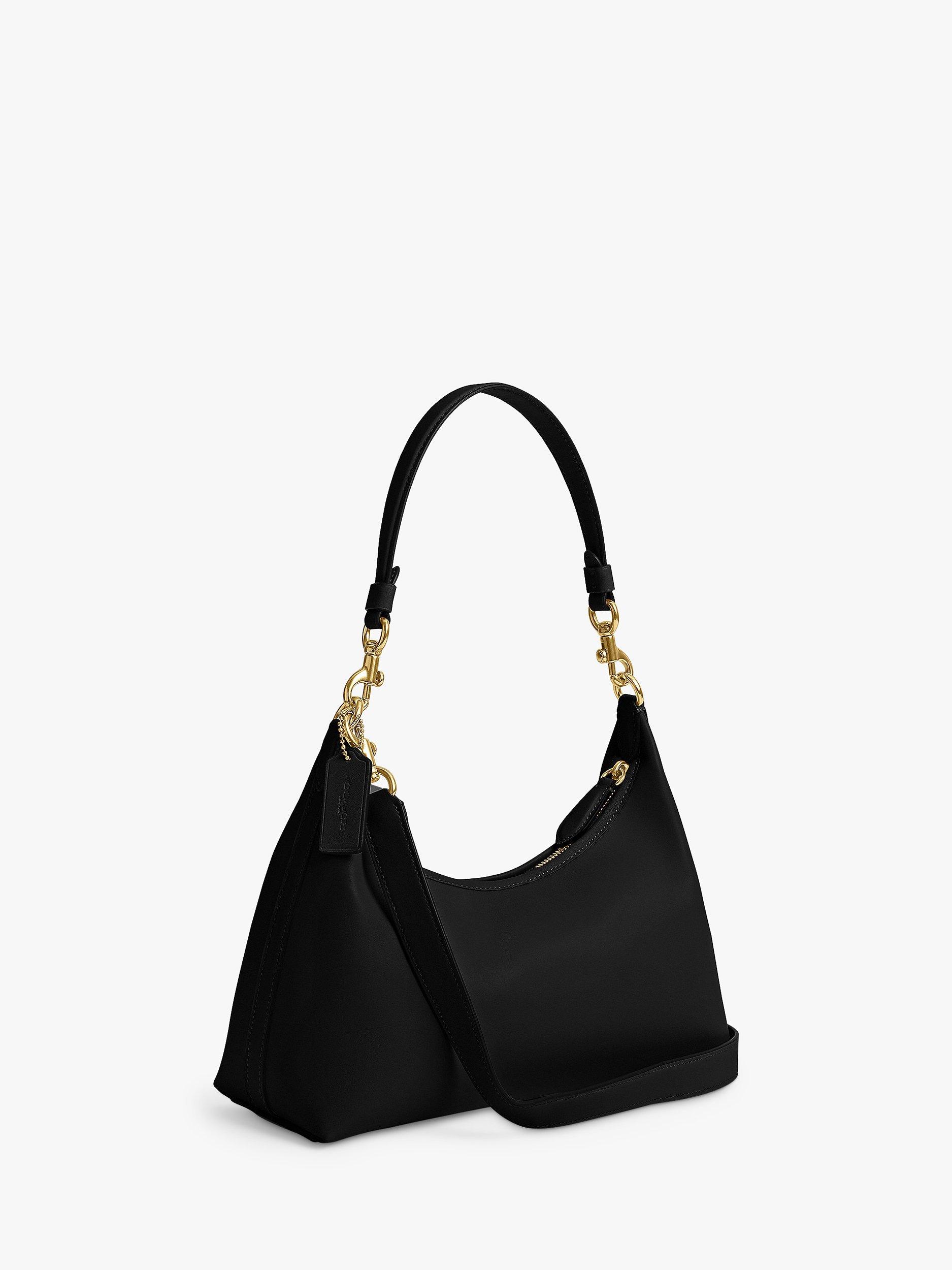 Black coach side bag best sale