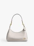 Coach Juliet Leather Shoulder Bag, Chalk