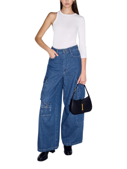 CHARLES & KEITH Cesia Shoulder Bag - view 2, Black