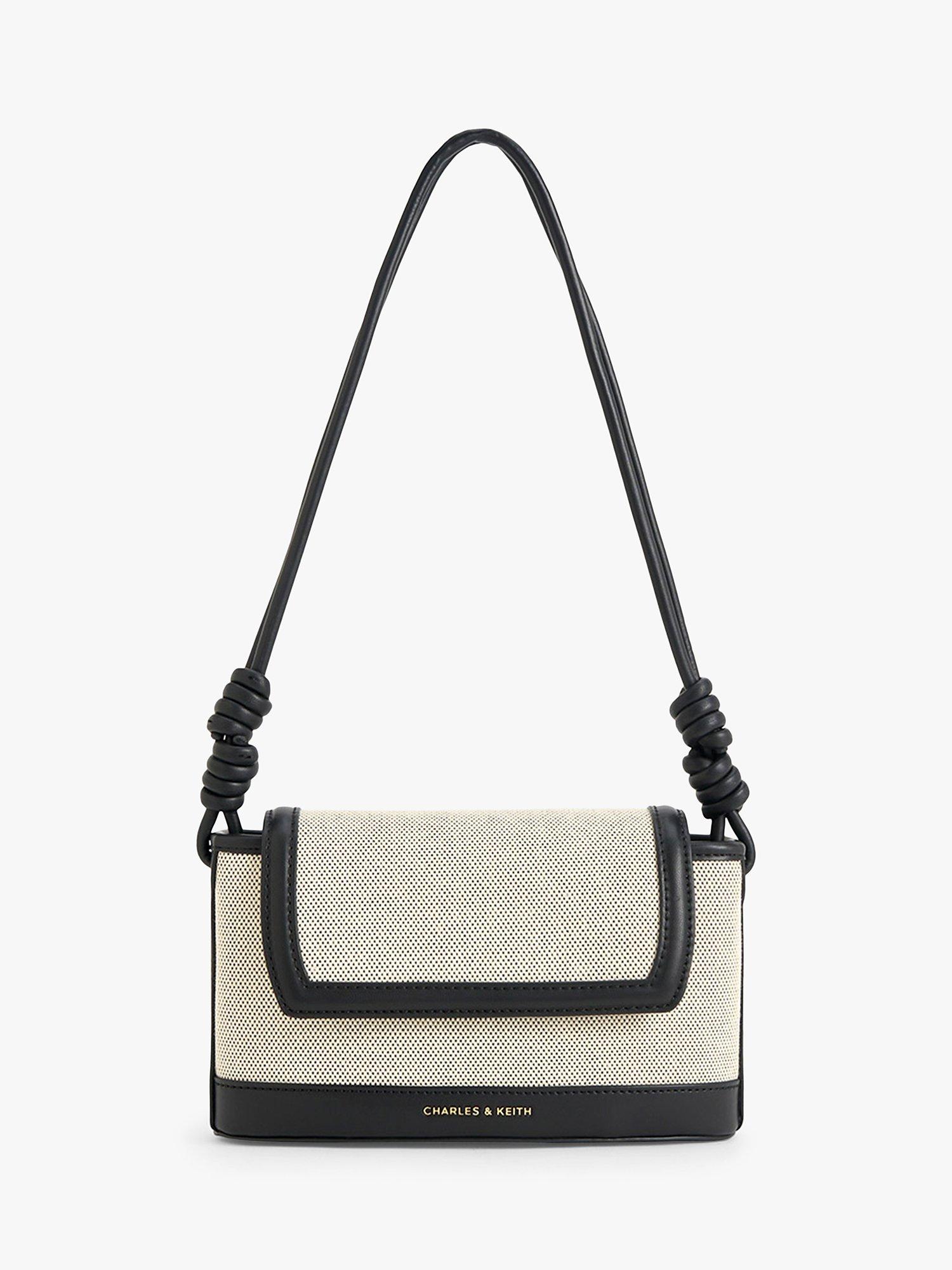 CHARLES & KEITH Sabine Cross Body Bag, Black