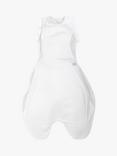 Purflo Swaddle To Sleep Baby Swaddle Bag, 2.5 Tog, Soft White