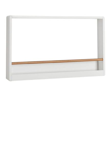 Great Little Trading Co Landscape Book Shelf, White/Natural, White/Natural
