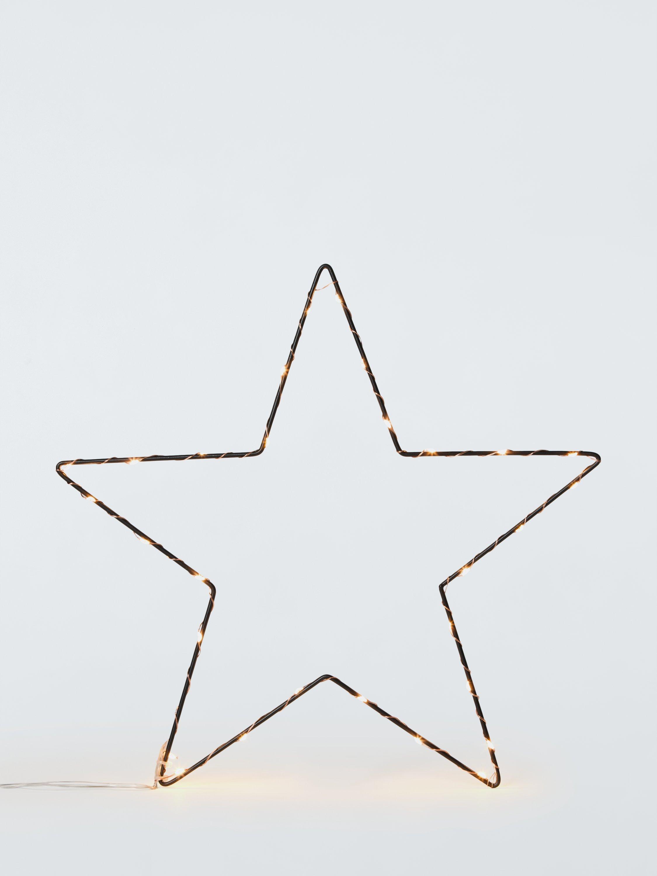 Lumineo Micro LED Frame Metal Star Outdoor Light