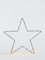 Lumineo Micro LED Frame Metal Star Outdoor Light