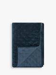 John Lewis Cotton Velvet Quilted Bedspread