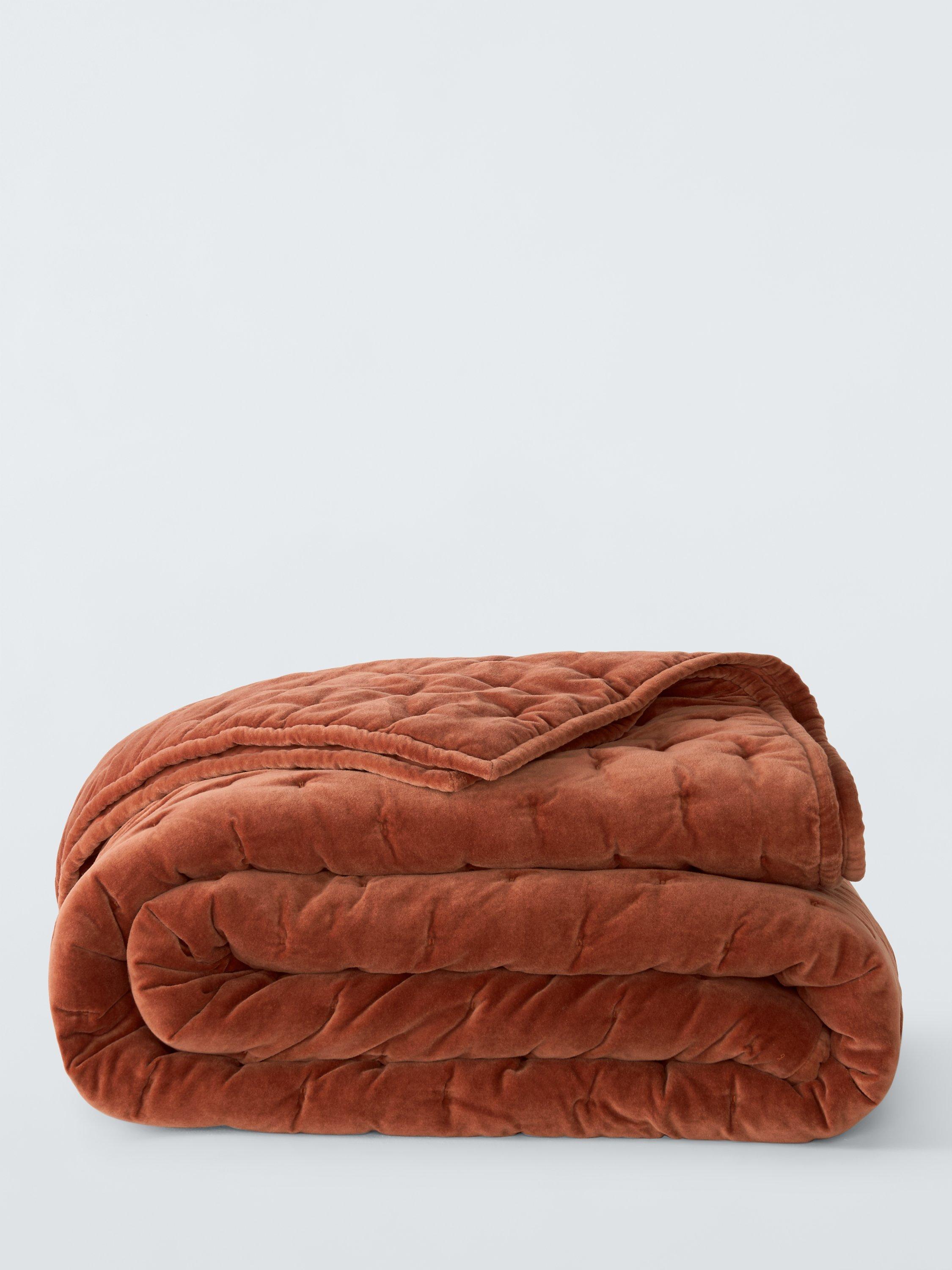 John lewis velvet bedspread sale