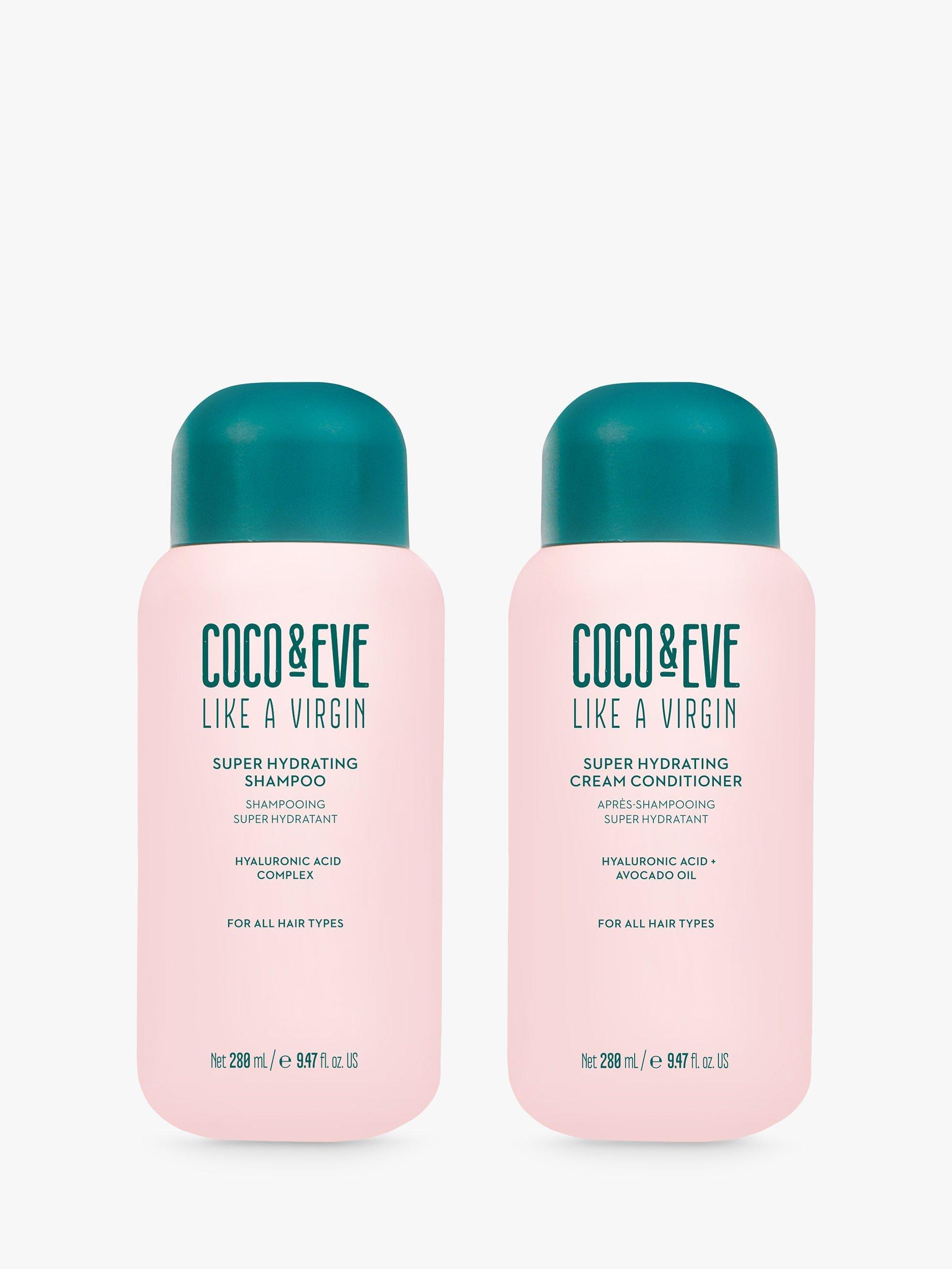 Product image 1 of 8, which shows Coco & Eve Super Hydration Duo Haircare Gift Set