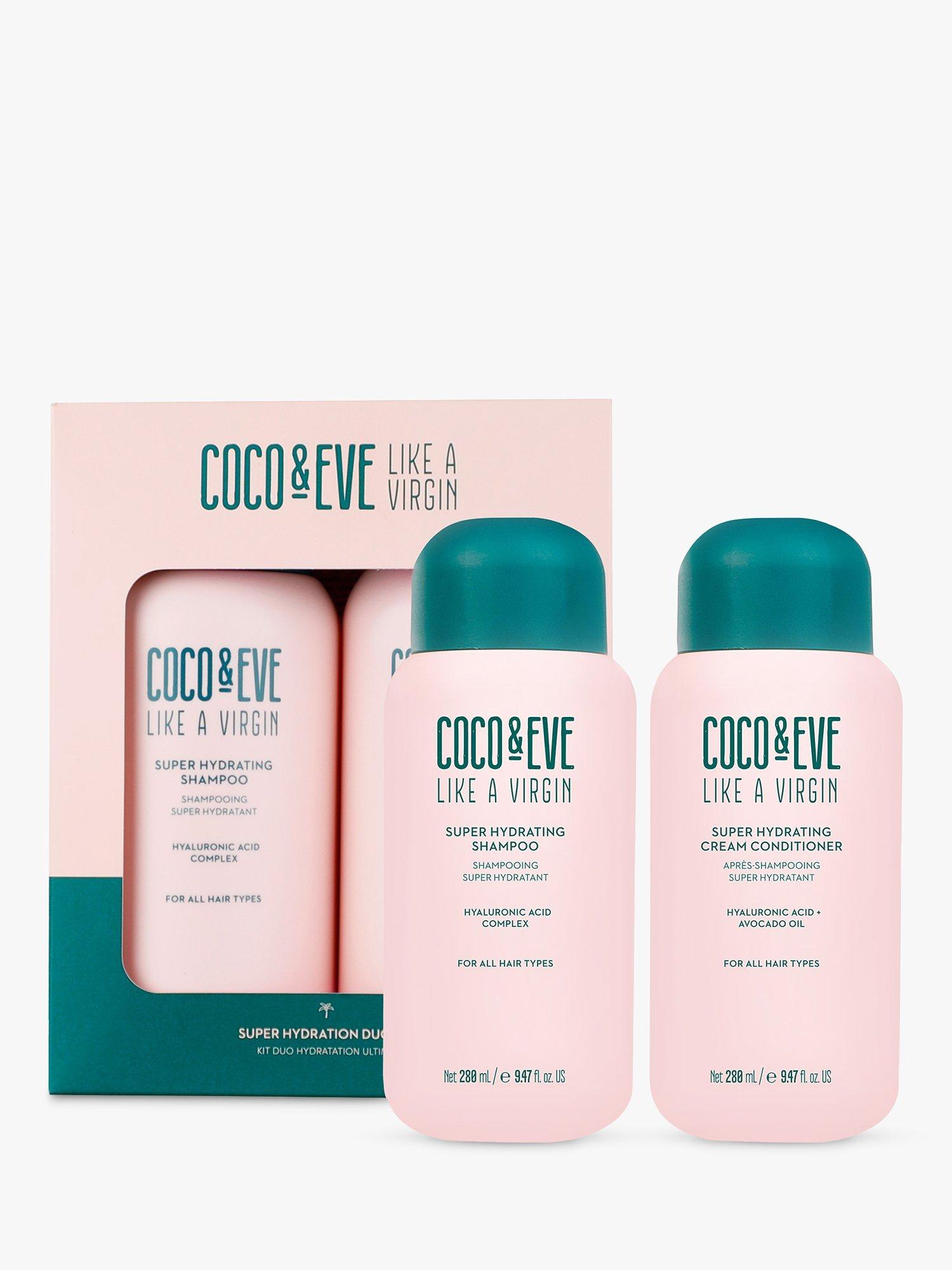Product image 2 of 8, which shows Coco & Eve Super Hydration Duo Haircare Gift Set