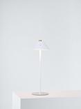 John Lewis Cone Cordless Rechargeable Table Lamp, Black