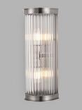 John Lewis Boston Ribbed Glass Bathroom Wall Light