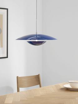 John Lewis Duomo LED Pendant Ceiling Light - view 2, Cobalt