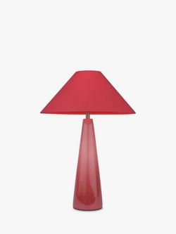 Matthew Williamson Ombre Cone Ceramic Base Table Lamp, Sunset