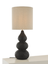 Matthew Williamson Artisan Textured Ceramic Table Lamp, Black