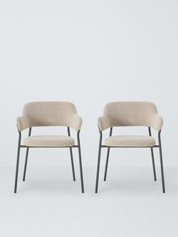 John Lewis Wise Dining Armchair, Set of 2 - view 2, Natural