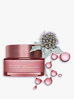 Clarins Multi-Active Night Cream, Dry Skin, 50ml - view 2, 