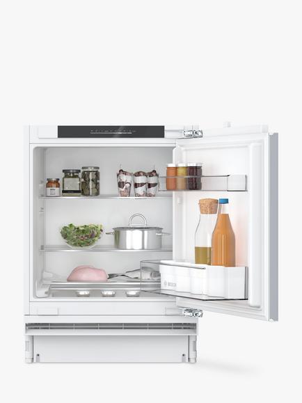 Bosch Series 4 KUR21VFE0G Integrated Fridge, White, White