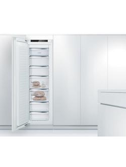 Bosch Series 4 GIN81VEE0G Integrated Freezer, White - view 2, White