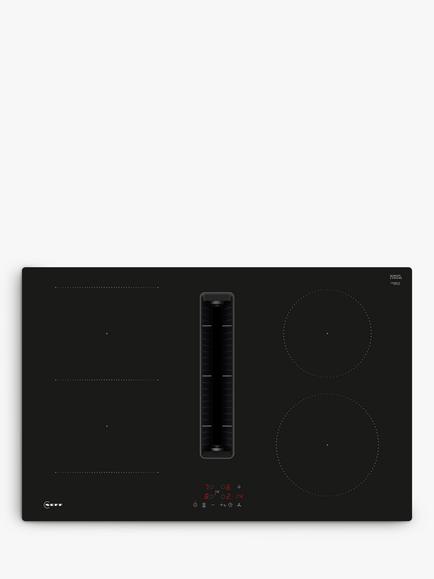 Neff N50 V58NBS1L0 80cm Venting Induction Hob, Black, Black