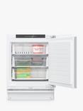 Bosch Series 4 GUN21VFE0G Integrated Freezer, White