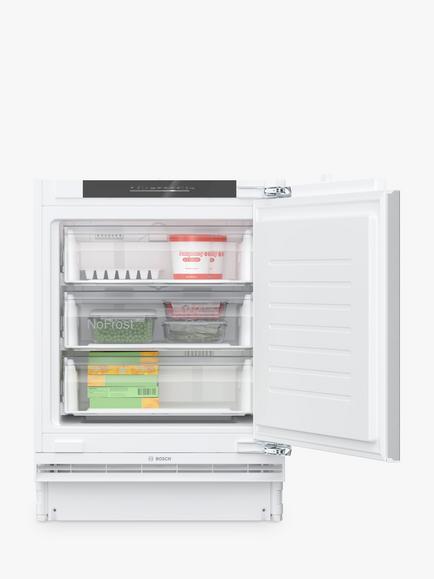 Bosch Series 4 GUN21VFE0G Integrated Freezer, White, White