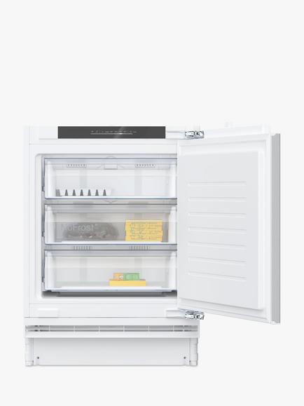 Neff N50 GU7212FE0G Integrated Under Counter Freezer, White, White