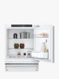 Neff N50 KU1212FE0G Integrated Under Counter Fridge, White