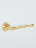 John Lewis Elegance Toilet Roll Holder, Brushed Brass