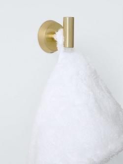 John Lewis Elegance Hook, Brushed Brass - view 2, 