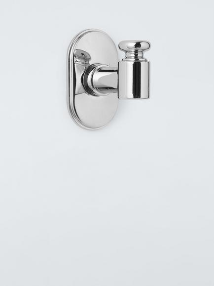 John Lewis Heritage Robe Hook, Chrome
