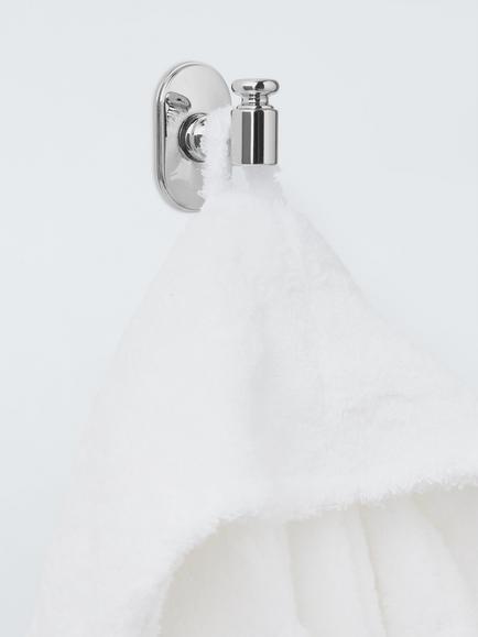 John Lewis Heritage Robe Hook - view 2, Chrome