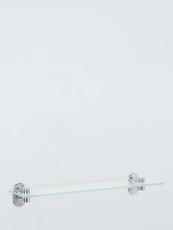 John Lewis Heritage Glass Shelf - view 2, Chrome