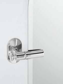 John Lewis Heritage Bathroom Mirror - view 2, Chrome