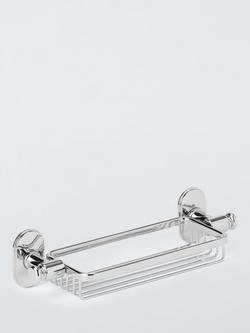John Lewis Heritage Shower Basket, Chrome