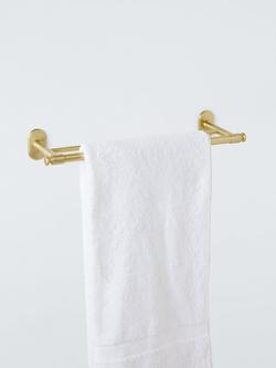 John Lewis Heritage Double Towel Rail - view 2, Brass