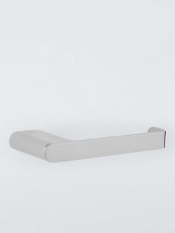 John Lewis Project Toilet Roll Holder, Silver, 
