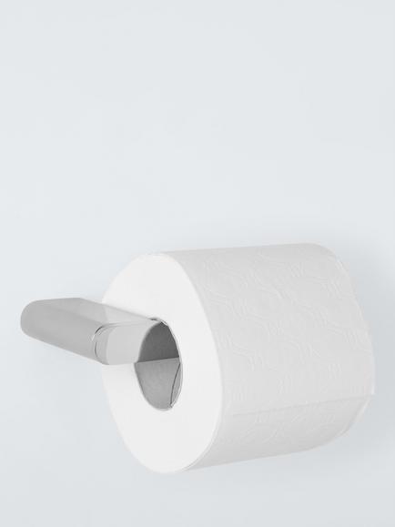 John Lewis Project Toilet Roll Holder, Silver - view 2, 
