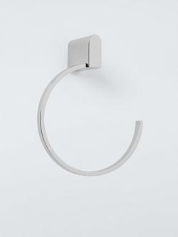 John Lewis Project Towel Ring, Silver, 