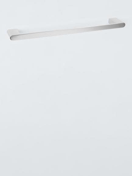 John Lewis Project Towel Rail, 45cm, Silver, 