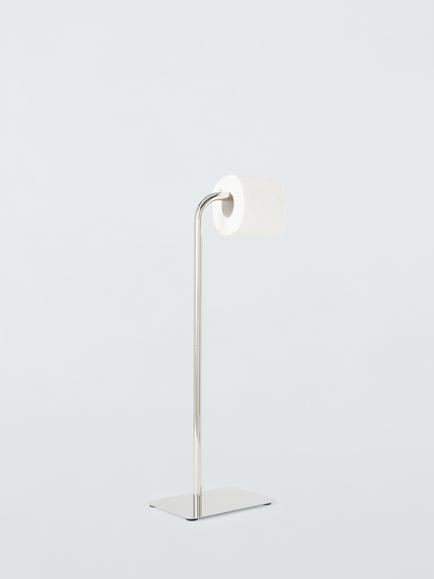 John Lewis Opus Toilet Butler - view 2, Silver